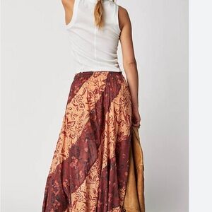 Free people jackie maxi skirt